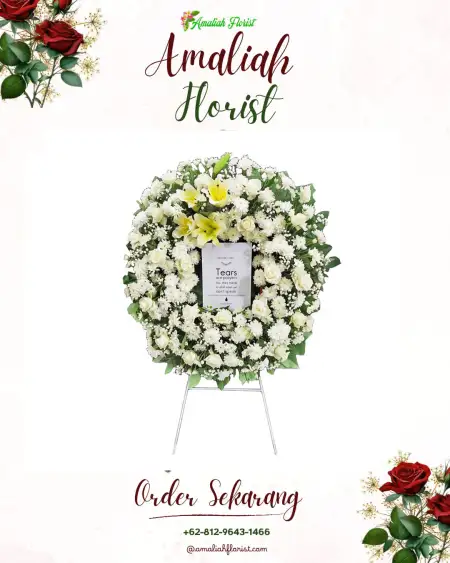 Krans Bunga Duka Ngampel Kulon